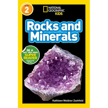 Rocks and Minerals (National Geographic Kids Readers, Level 2) - Paperback