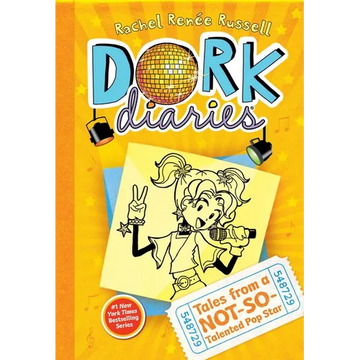 Dork Diaries 3: Tales from a Not-So-Talented Pop Star - Hardcover