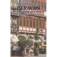 German: How to Speak and Write It - Paperback