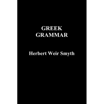 Greek Grammar - Paperback