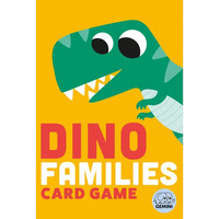 Dino Families Card Game - Hardcover