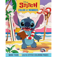 Disney Stitch Color-By-Number - Paperback