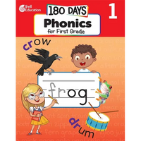 180 Days(tm) Phonics for First Grade: Practice, Assess, Diagnose - Paperback