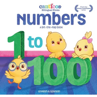 Canticos Numbers 1 to 100: Bilingual Firsts - Board Book