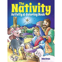 The Nativity Activity & Coloring Book - Paperback