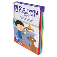 Stairway Decodables Step 2 (8-Book Boxed Set #1) - Paperback