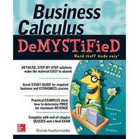 Business Calculus Demystified - Paperback
