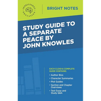 Study Guide to A Separate Peace by John Knowles - Paperback