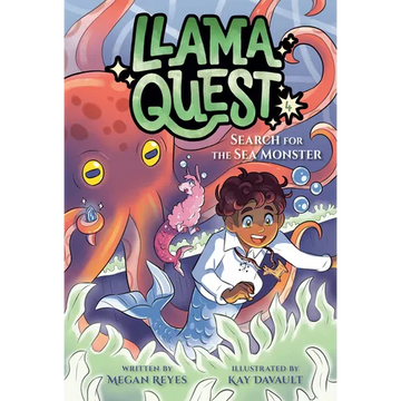 Llama Quest #4: Search for the Sea Monster - Paperback