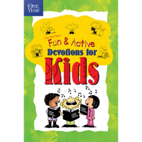 The One Year Book of Fun and Active Devotions for Kids - Paperback