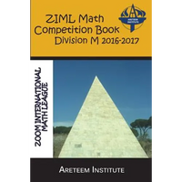 ZIML Math Competition Book Division M 2016-2017 - Paperback