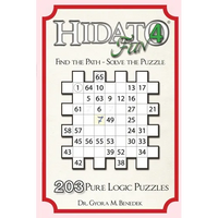 Hidato fun 4: 203 New Logic Puzzles - Paperback
