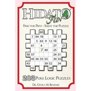 Hidato fun 4: 203 New Logic Puzzles - Paperback