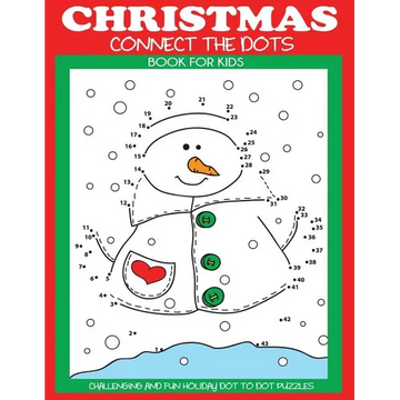 Christmas Connect the Dots Book for Kids - Paperback