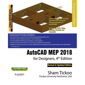 AutoCAD MEP 2018 for Designers - Paperback