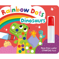 Rainbow Dots Dinosaurs - Hardcover