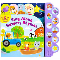 10-Button Sounds: Sing-Along Nursery Rhymes - Board Book