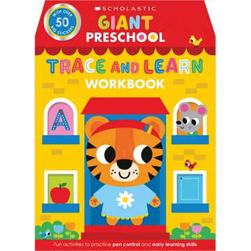 Giant Preschool: Trace and Learn Workbook (Scholastic Early Learners) - Paperback