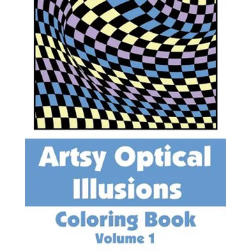 Artsy Optical Illusions Coloring Book - Paperback