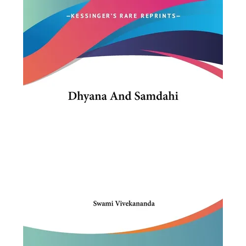 Dhyana And Samdahi