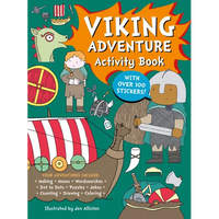 Viking Adventure Activity Book - Paperback