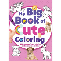 My Big Book of Cute Coloring - Paperback