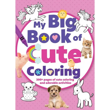 My Big Book of Cute Coloring - Paperback