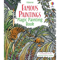 Famous Paintings Magic Painting Book - Paperback
