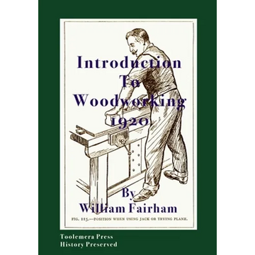 Introduction To Woodworking 1920 - Paperback