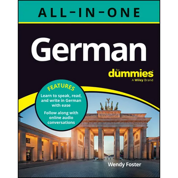 German All-In-One for Dummies (with Audio Online!) - Paperback