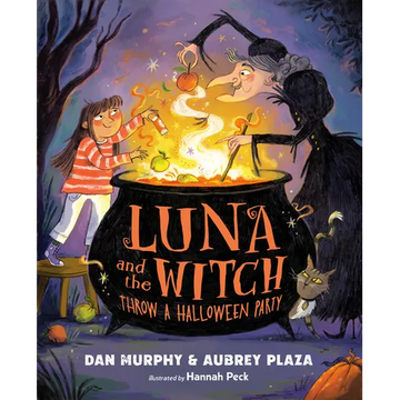 Luna and the Witch Throw a Halloween Party - Hardcover