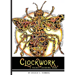 Clockwork Pocket Coloring Book