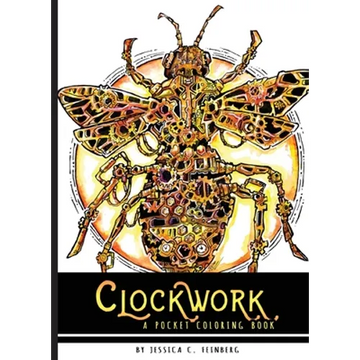 Clockwork Pocket Coloring Book - Paperback
