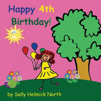Happy Fourth Birthday! (girl version) - Paperback