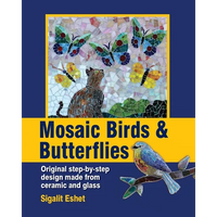 Mosaic Birds & Butterflies - Paperback