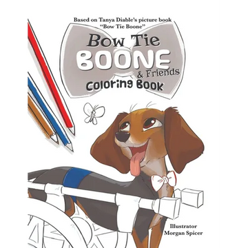 Bow Tie Boone & Friends Coloring Book - Paperback