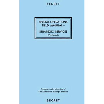 Special Operations Field Manual: Strategic Services - Paperback