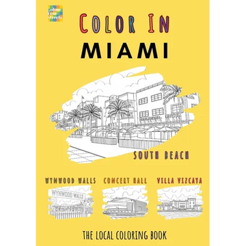 Miami Coloring Book - Paperback