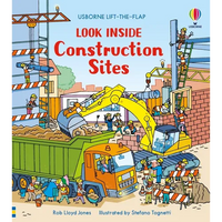 Look Inside Construction Sites - Board Book