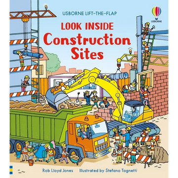 Look Inside Construction Sites - Board Book