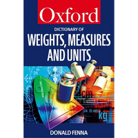 A Dictionary of Weights, Measures, and Units - Paperback