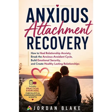 Anxious Attachment Recovery: How to Heal Relationship Anxiety, Break the Anxious-Avoidant Cycle, Build Emotional Security, and Create Healthy Lasting - Paperback