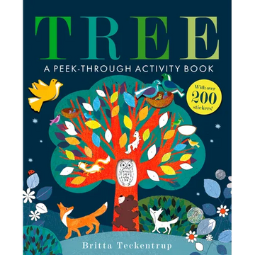 Tree: A Peek-Through Activity Book: With Over 200 Stickers - Paperback