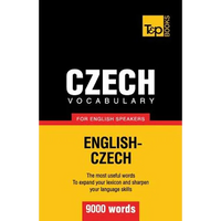 Czech vocabulary for English speakers - 9000 words - Paperback