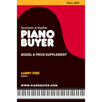 Piano Buyer Model & Price Supplement / Fall 2021 - Paperback