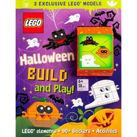 Lego Books: Halloween Build and Play! - Paperback
