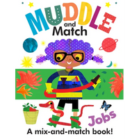 Muddle and Match Jobs - Board Book