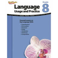 Language: Usage and Practice Reproducible Grade 8 - Paperback
