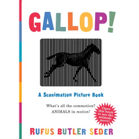 Gallop!: A Scanimation Picture Book - Hardcover