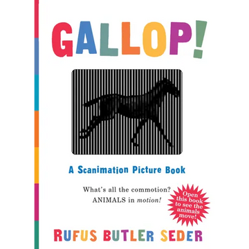 Gallop!: A Scanimation Picture Book - Hardcover